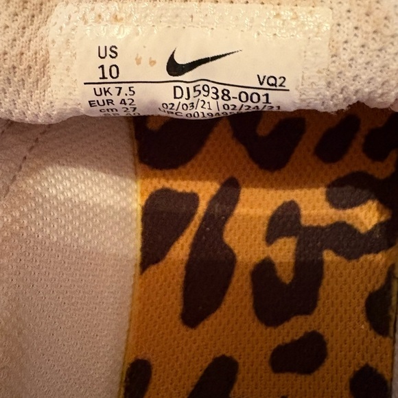 Nike Leopard Print Sneakers - Picture 4 of 4
